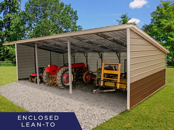 two car lean to carport